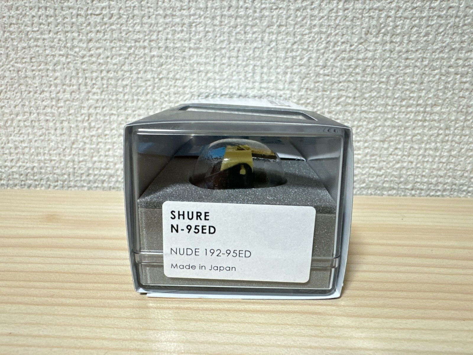 JICO SHURE N-95ED NUDE Solid Elliptical Needle SHURE Record Needle 192-95ED