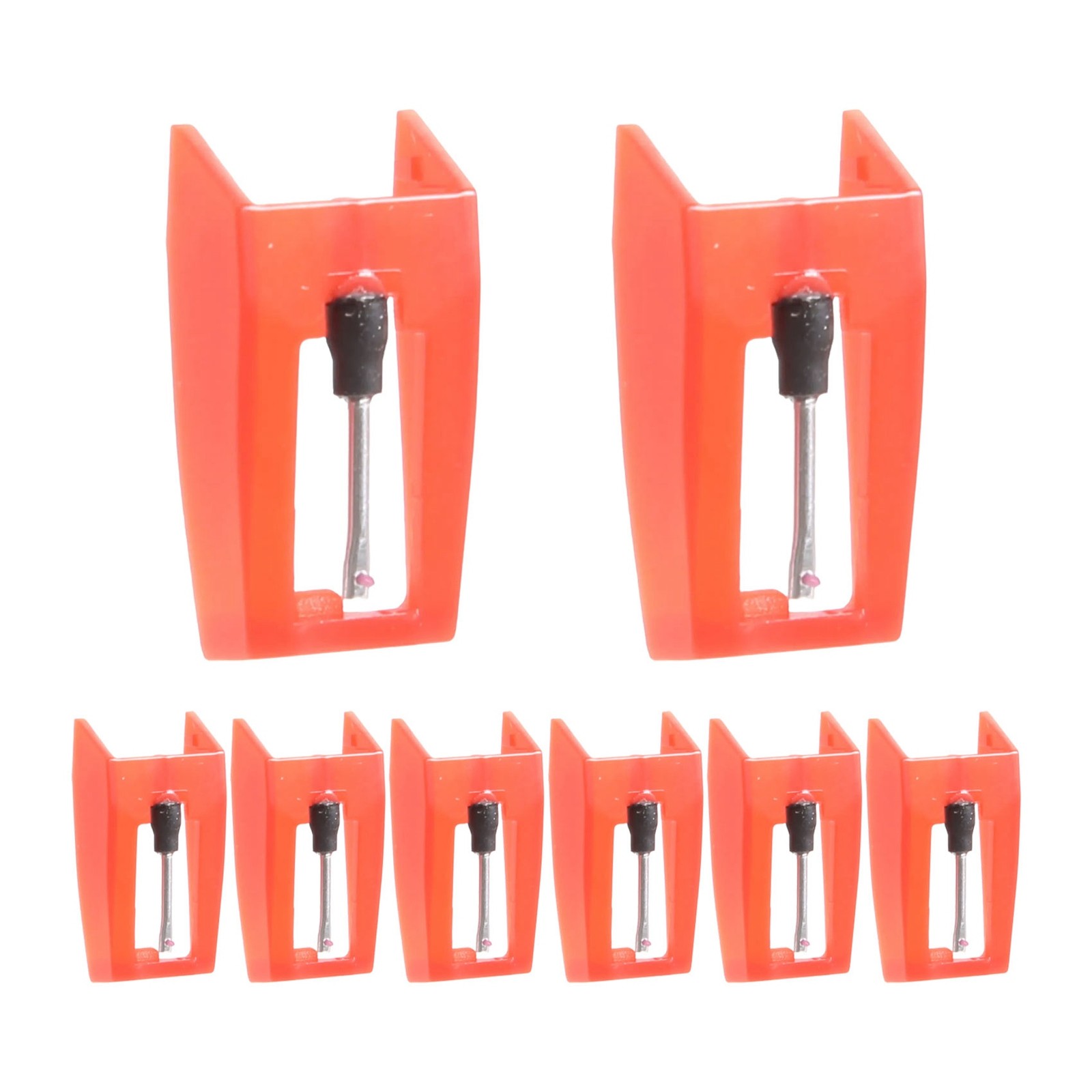 8 Pcs Record Player Needle Turntable Ruby Replacement Stylus Needles for3463