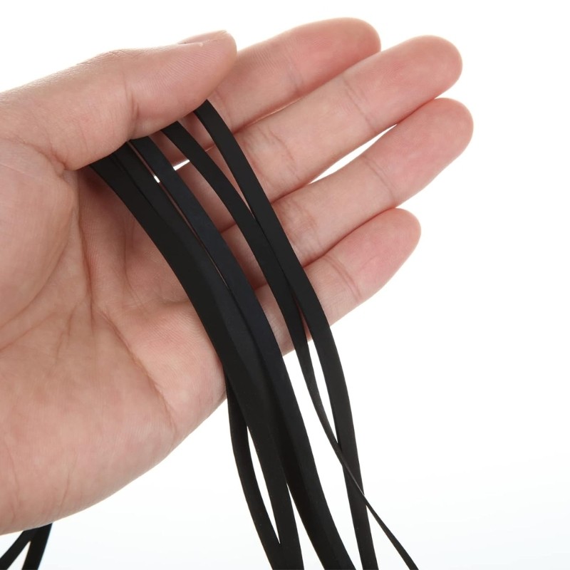 10 Pack Record Player Belt Rubber Drive Bands Record Player Drive Belts