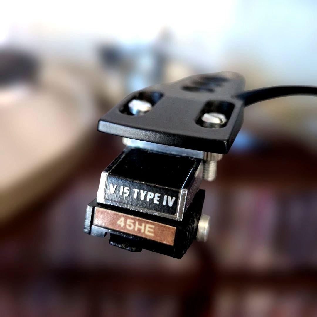 SHURE V15 Type IV MM Cartridge JICO 45HE Stylus Case Manual Used