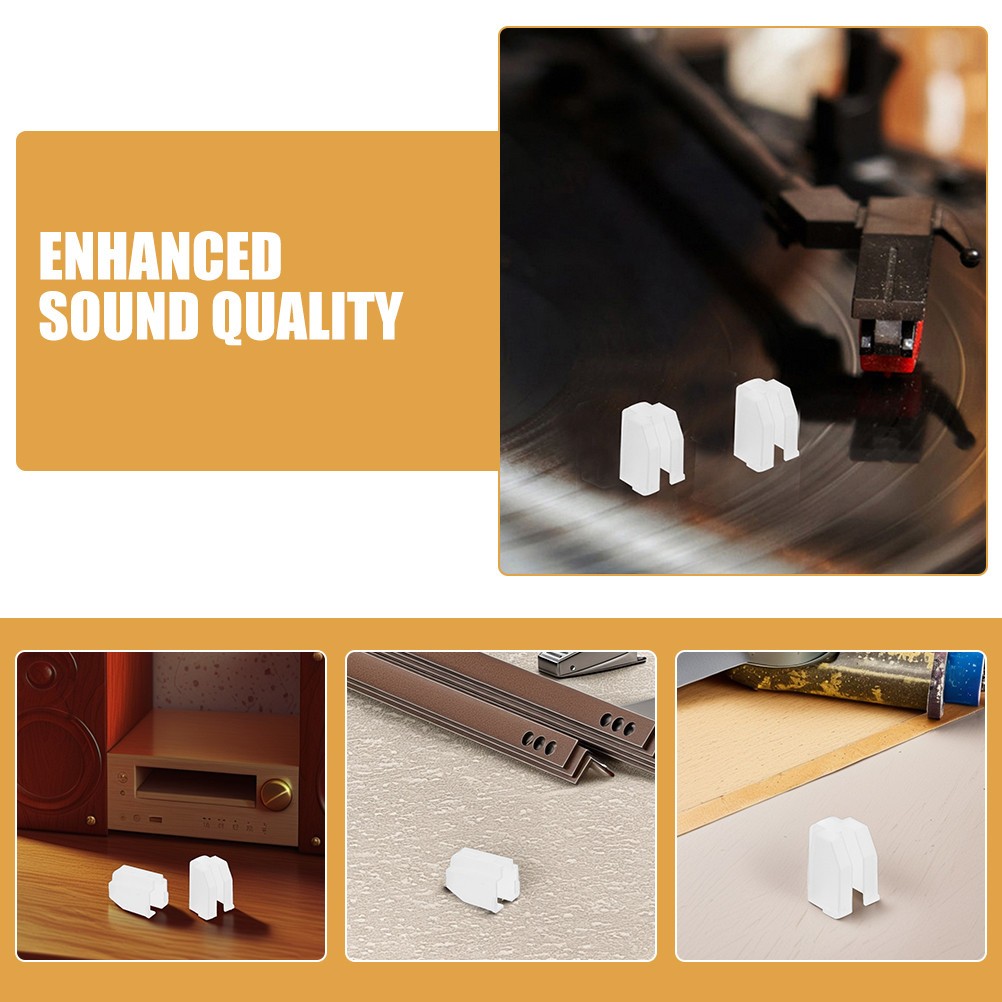 8 Pcs Record Player Replacement Stylus Cover Compact Vinyl Covers Needle