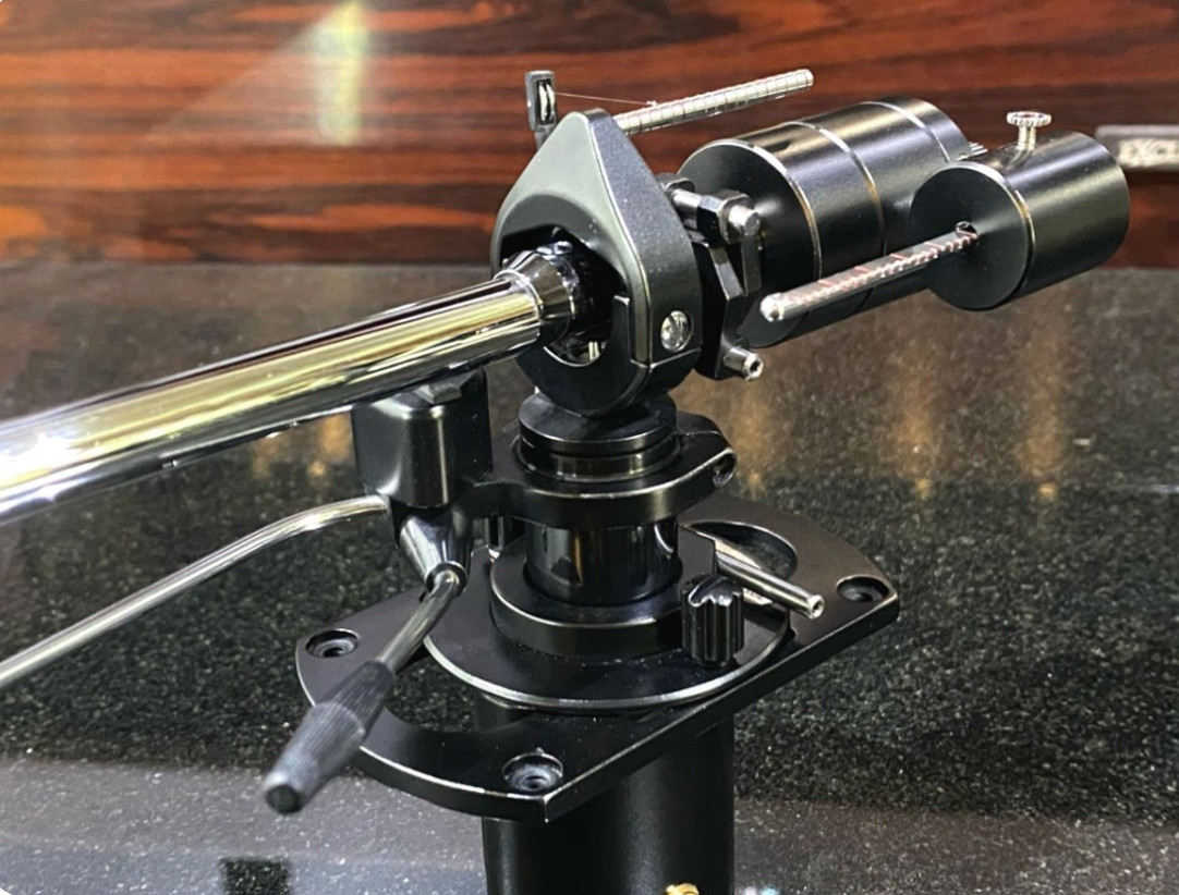 SME 3012-R Pro Long Tonearm w/ Headshell RCA Cable Tested Works Japan GS03 2.0
