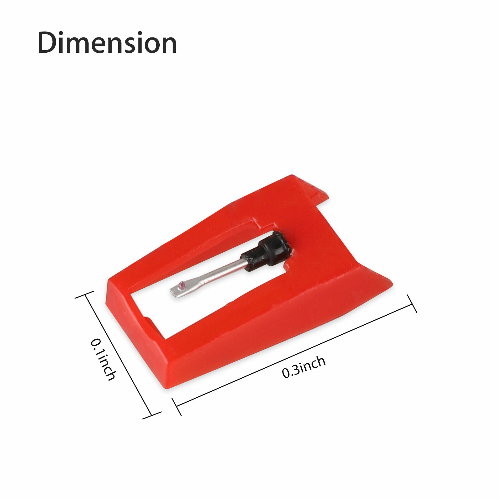 Vinyl Diamond Turntable Cartridge Needle Stylus for LP Record Player Photograph