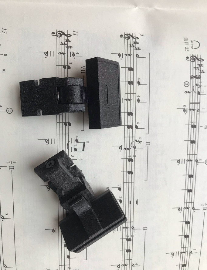 2PCS Turntable Dust Cover Hinges for Sony PS-LX300H Turntable