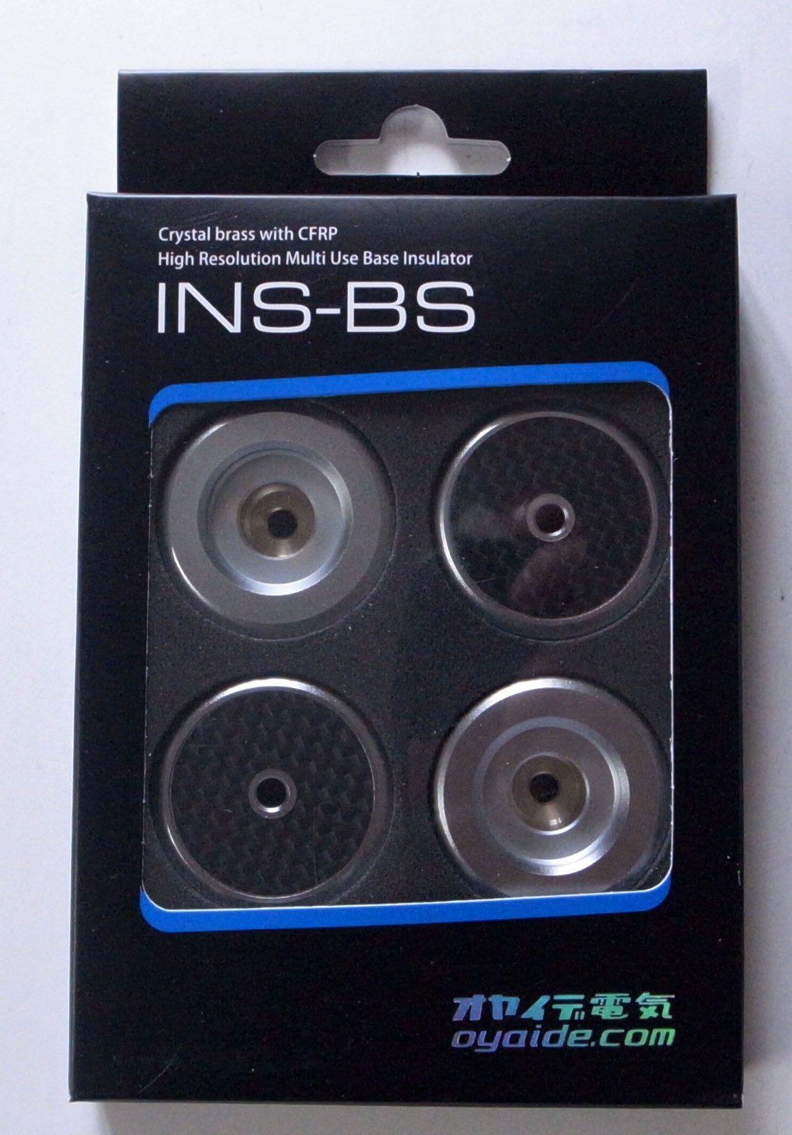 OYAIDE AUDIO MULTI BASE INSULATOR 4 PCS SET (φ35mm / H 15mm) INS-BS