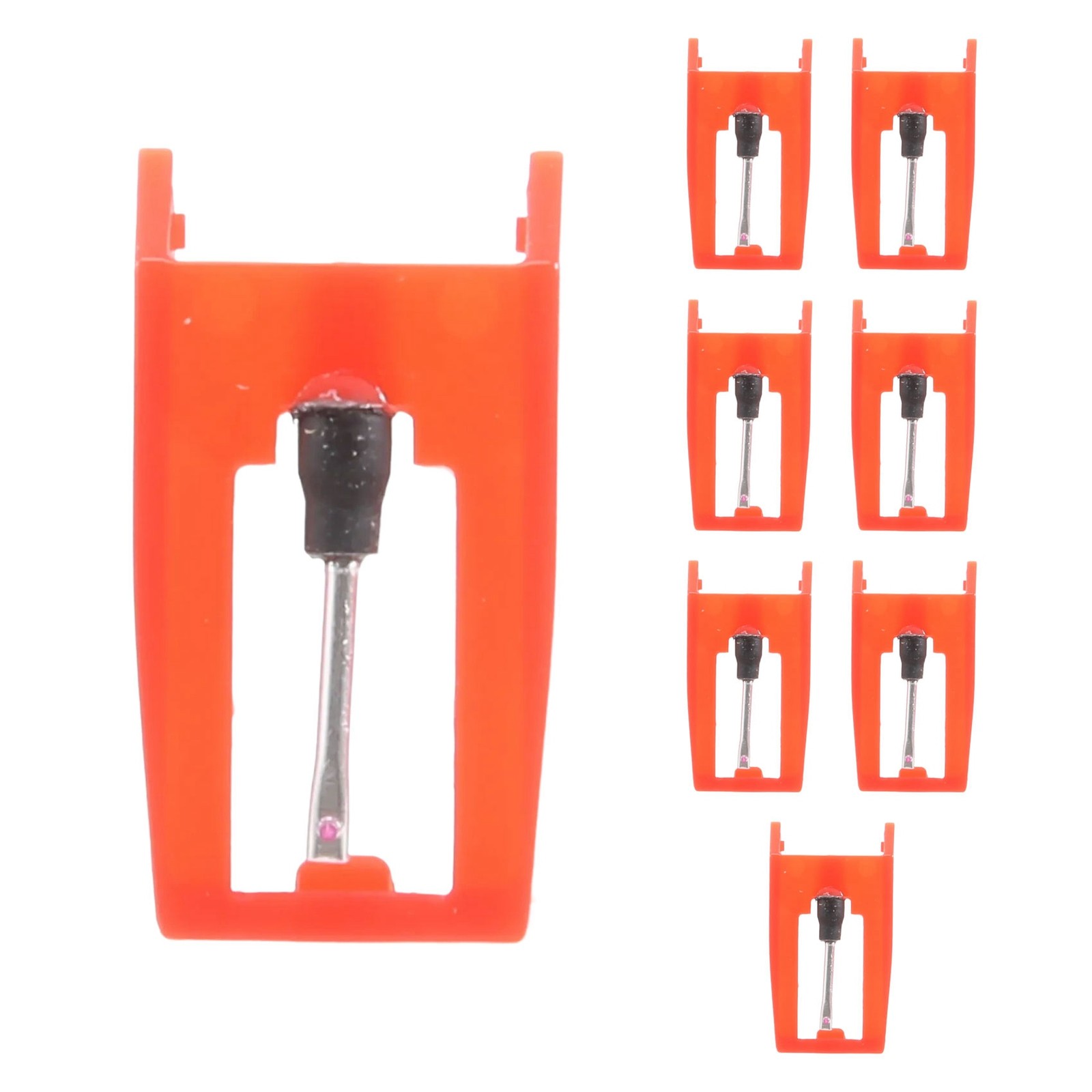 8 Pcs Record Player Needle Turntable Ruby Replacement Stylus Needles for4141