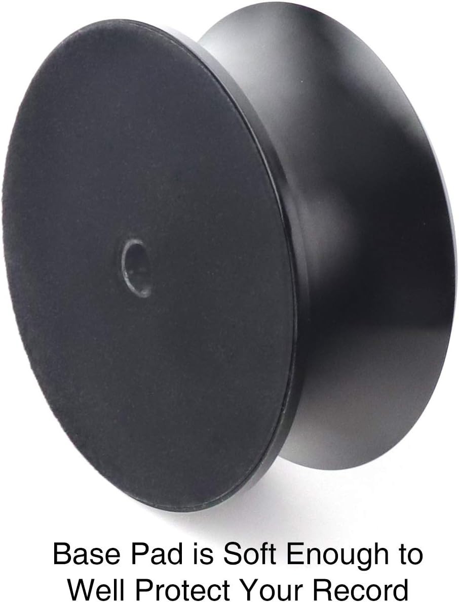 Compact Vinyl Stabilizer Clamp for Superior Sound Quality – Fits Most Turntables