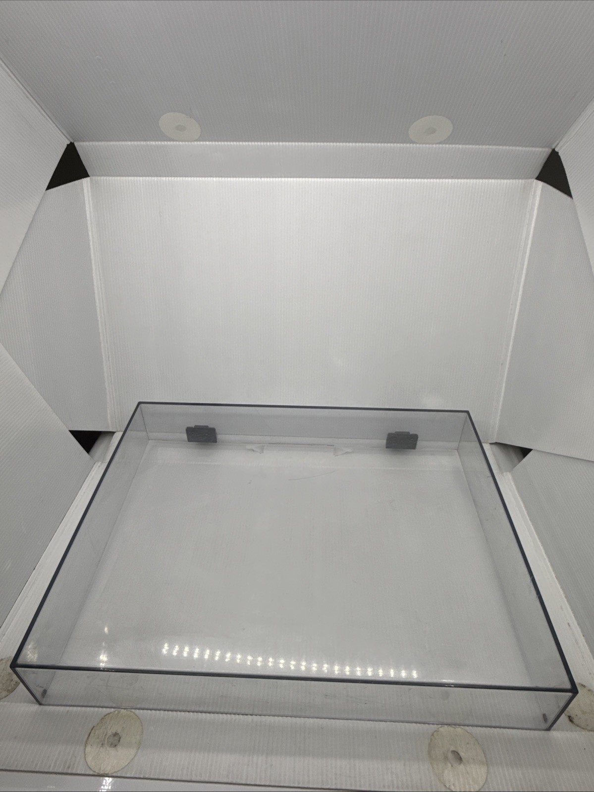 Sony PS – X50 Turntable Dust Cover With Hinges – Original Part