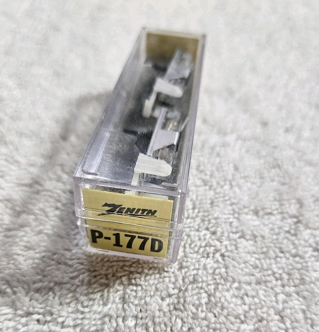 Zenith P-177D Phono Cartridge In Jewel Box of 2 Units Vintage OEM
