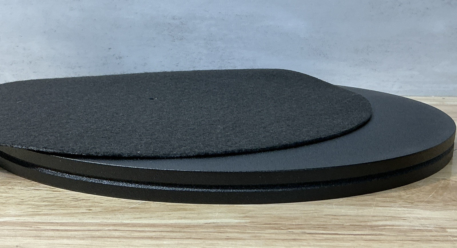 U-Turn Orbit Gen. 2 / Theory MDF Turntable Platter & Felt Mat – Chip On Bottom