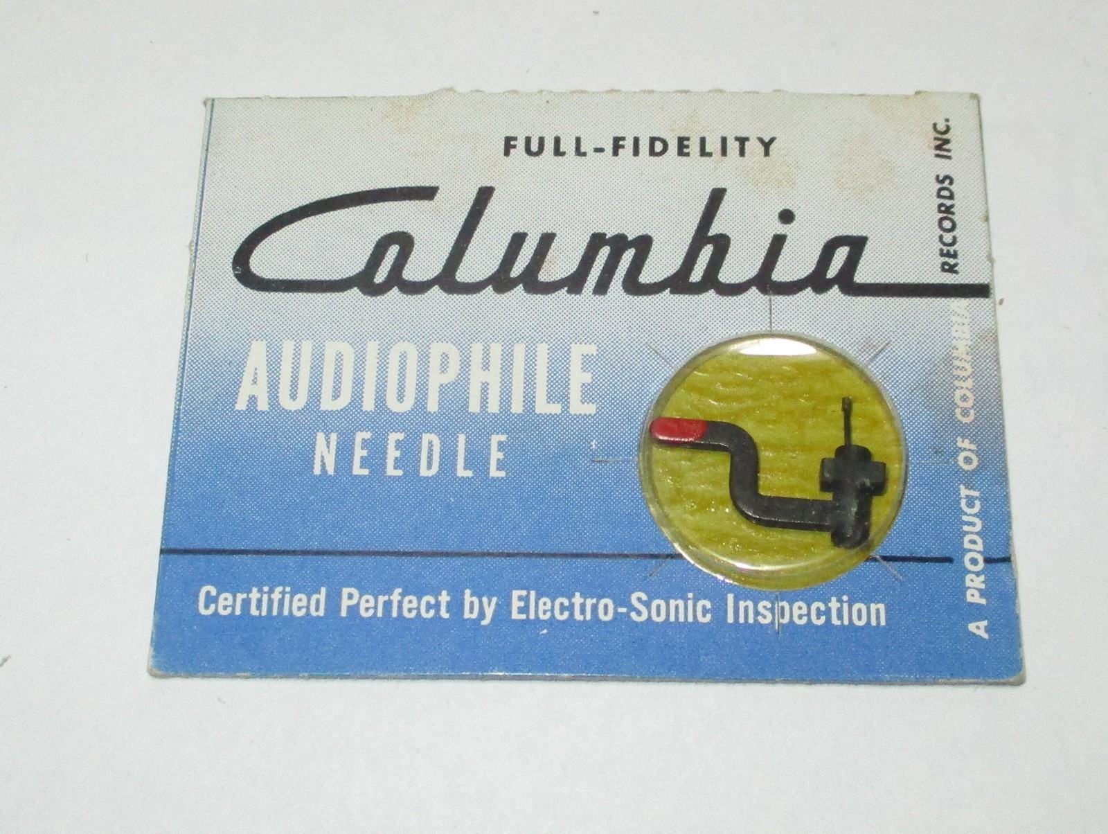Columbia A-4TPS 33/45/78 RPM Dual Sapphire Needle for Astatic GC-D Cartridge