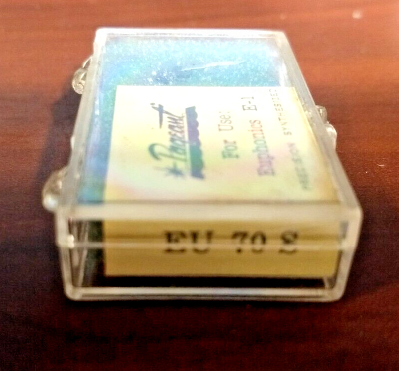 Pageant Euphonics E-1 EU 70S – Precision Synthesized Phono Needle NEW