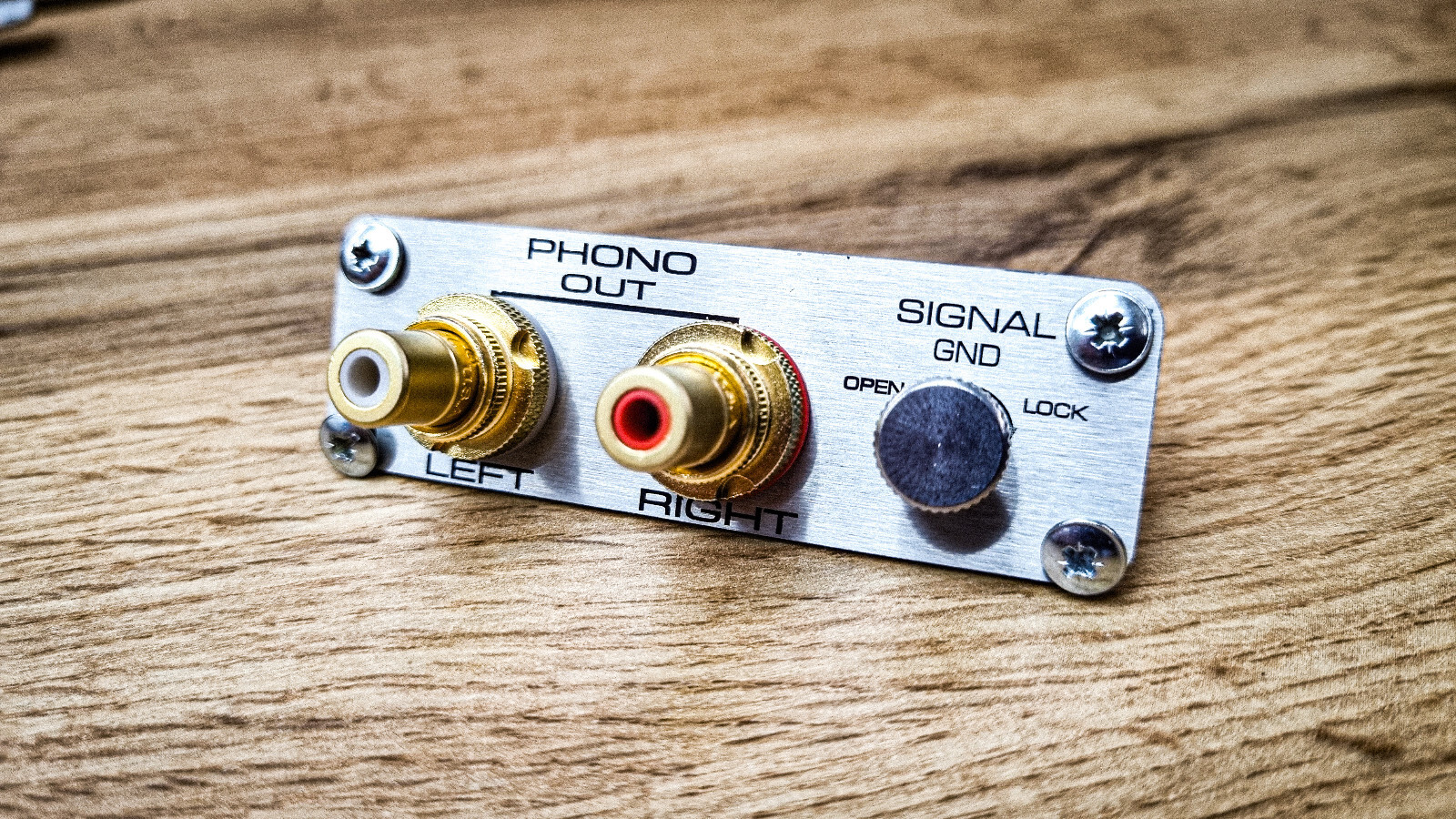 Signal panel RCA for turntable HIGH QUALITY