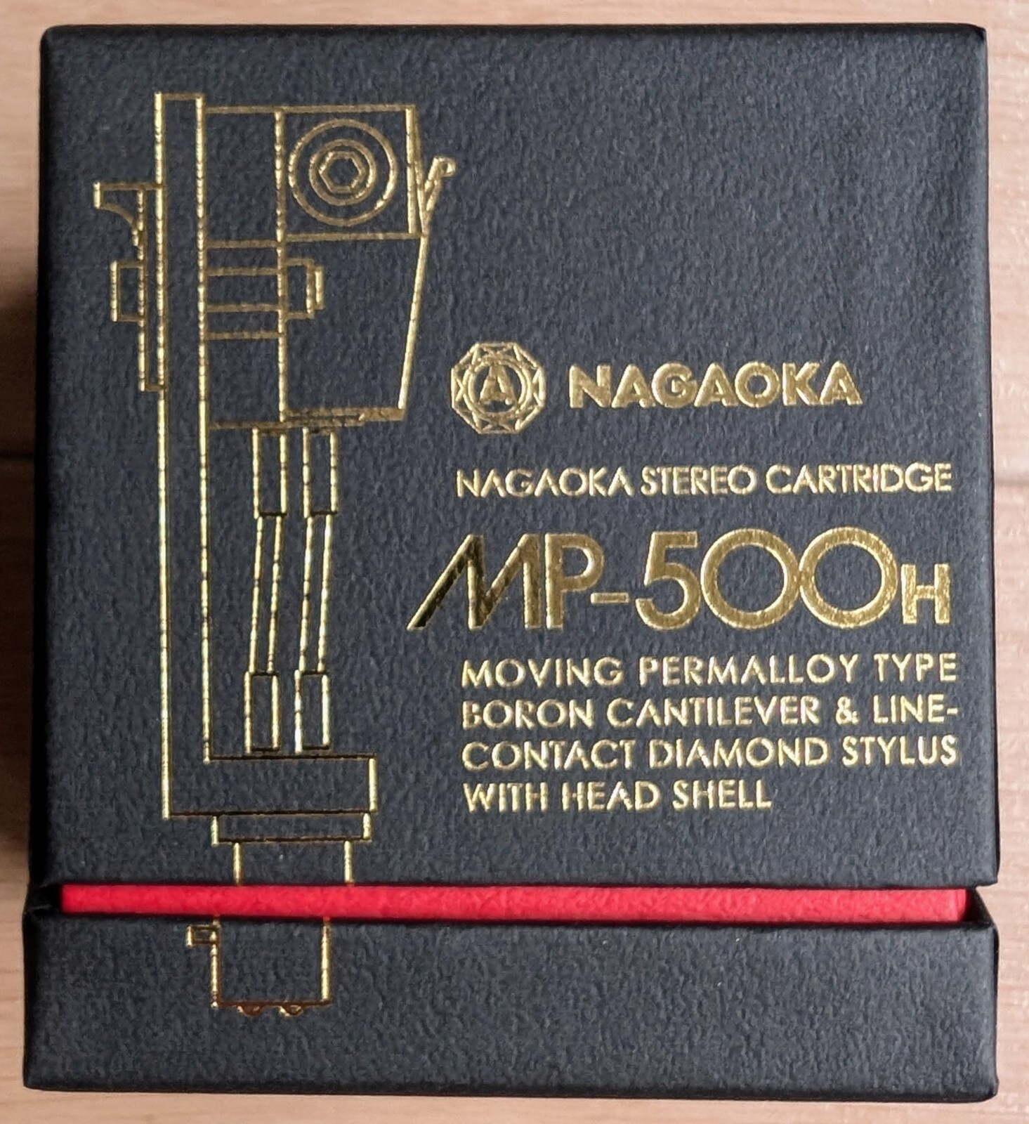 NAGAOKA MP-500H MP type cartridge with Head Shell