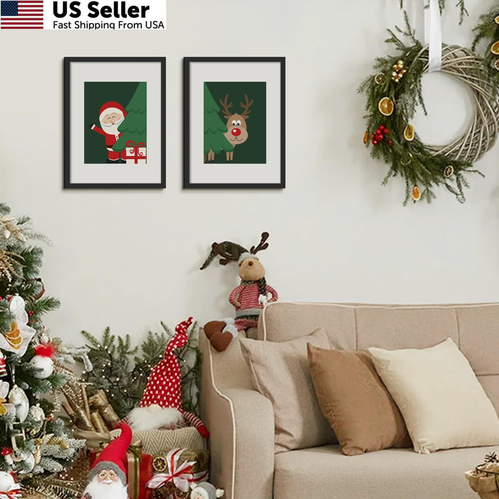 upsimples 12×16 Picture Frame, Display Pictures 8.5×11 with Mat 12×16, Black