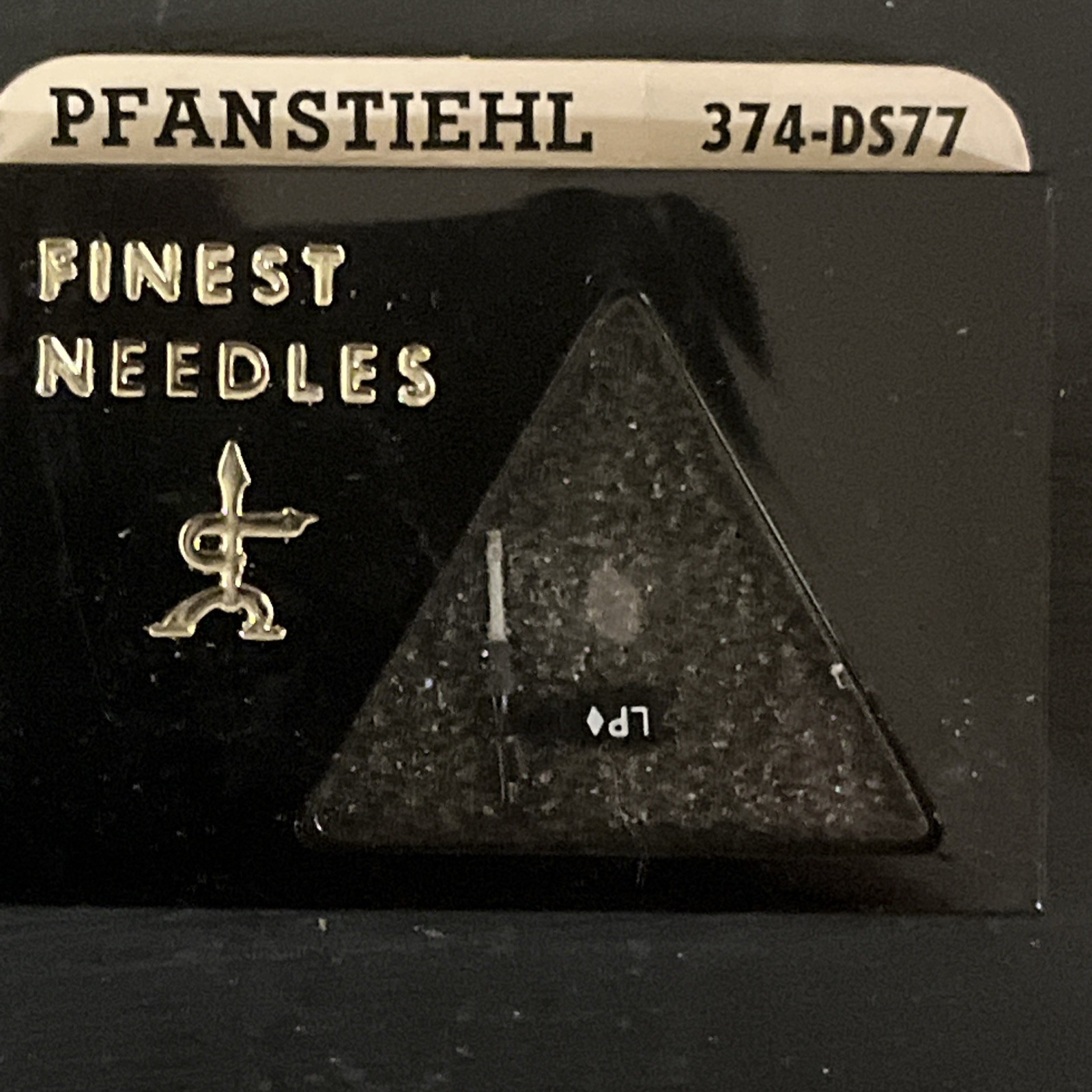 NOS Vintage Pfanstiehl DIAMOND NEEDLE 374-DS77 Replaces Electro-Voice 2634DS