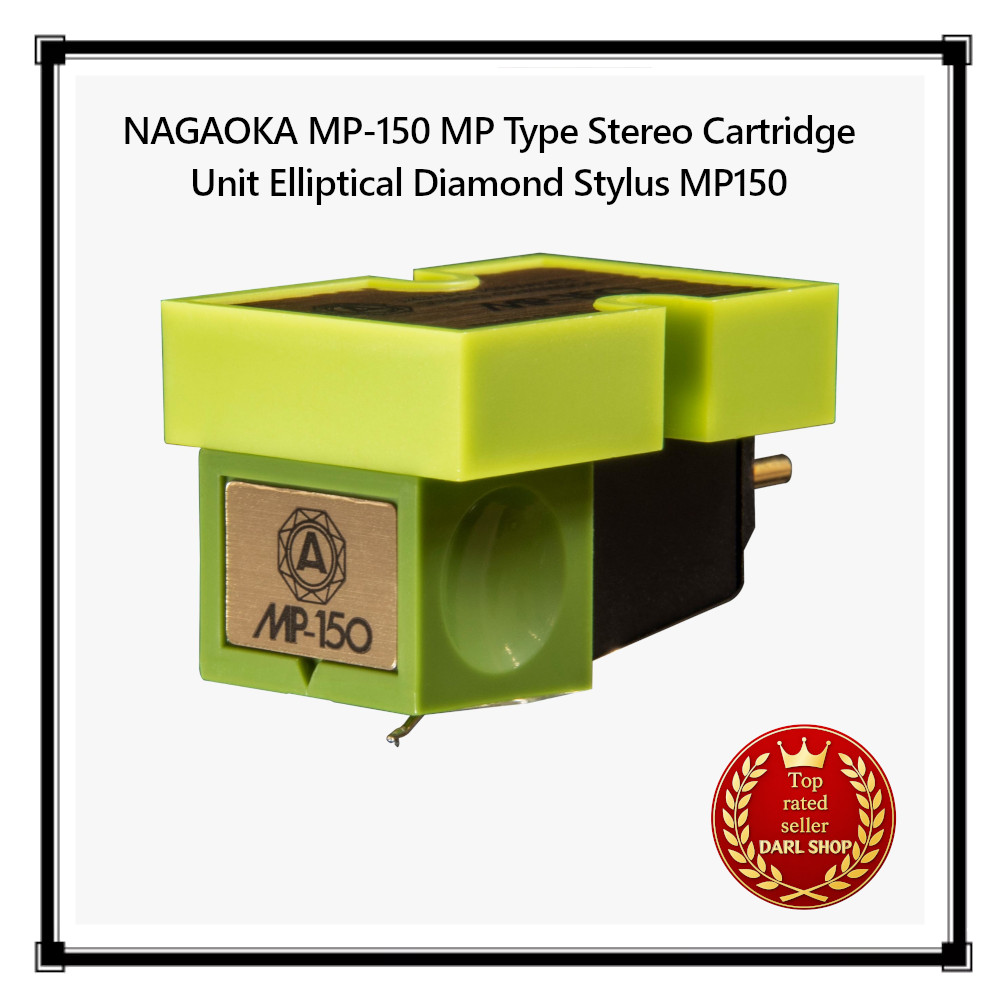 NAGAOKA MP-150 MP Type Stereo Cartridge Unit Elliptical Diamond Stylus MP150 JP