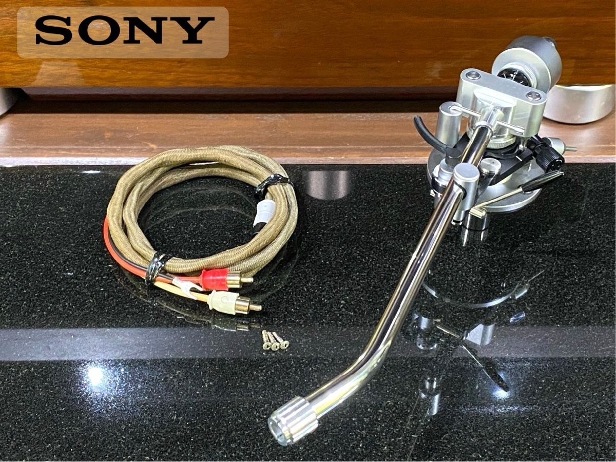 SONY PUA-1600L Long Tonearm With PHONO Cable Used From Japan