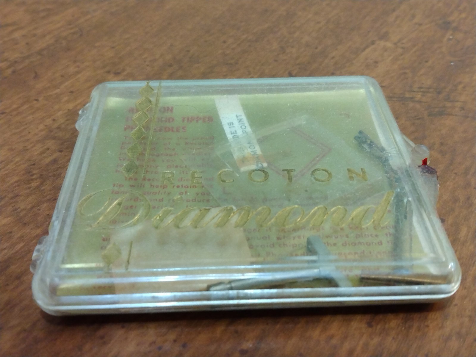 Vintage Recoton Phonograph Diamond Needle 417SD For General Electric RPJ-010A