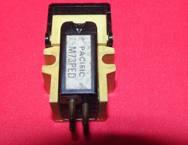 Shure Pacific M73PED Yellow Phono Cartridge Body NO STYLUS (Tested OK)