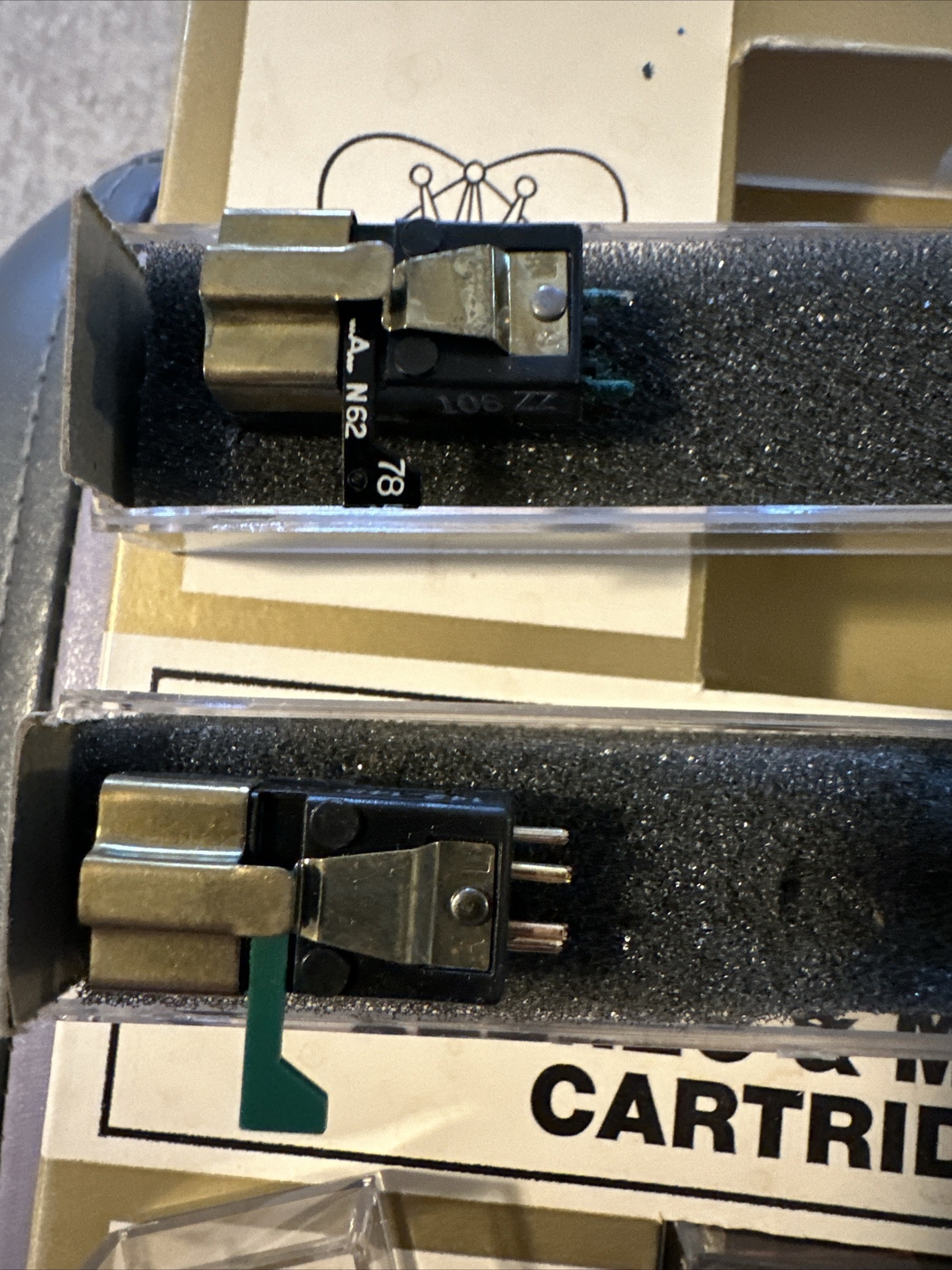 Zenith Phono Stereo & Mono Cartridges Retail Store Display set of 6