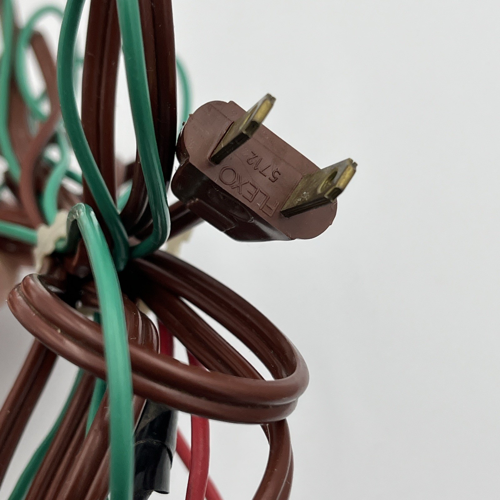 Garrard Synchro-Lab 95 Turntable OEM Power Cord Ground Wire Audio Cables