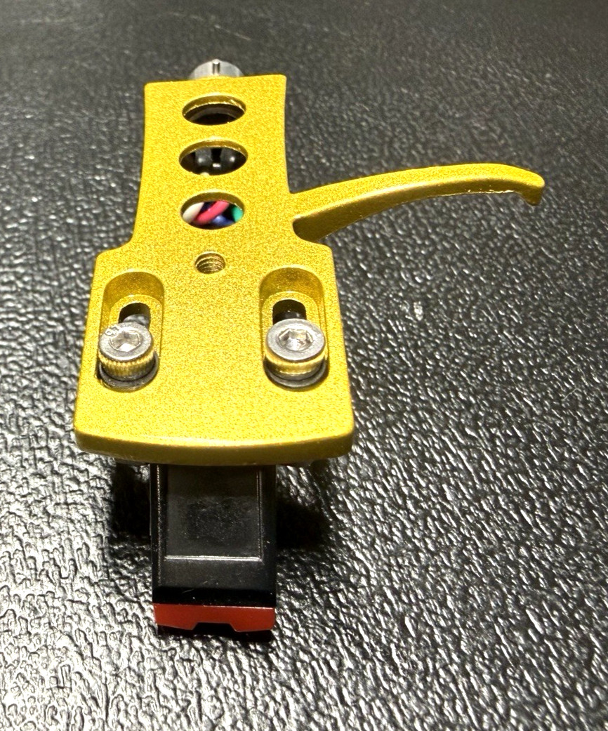 NEW SME HEADSHELL KIT for TECHNICS & MORE! GREEN & GOLD + BONUS STYLUS & MORE!!