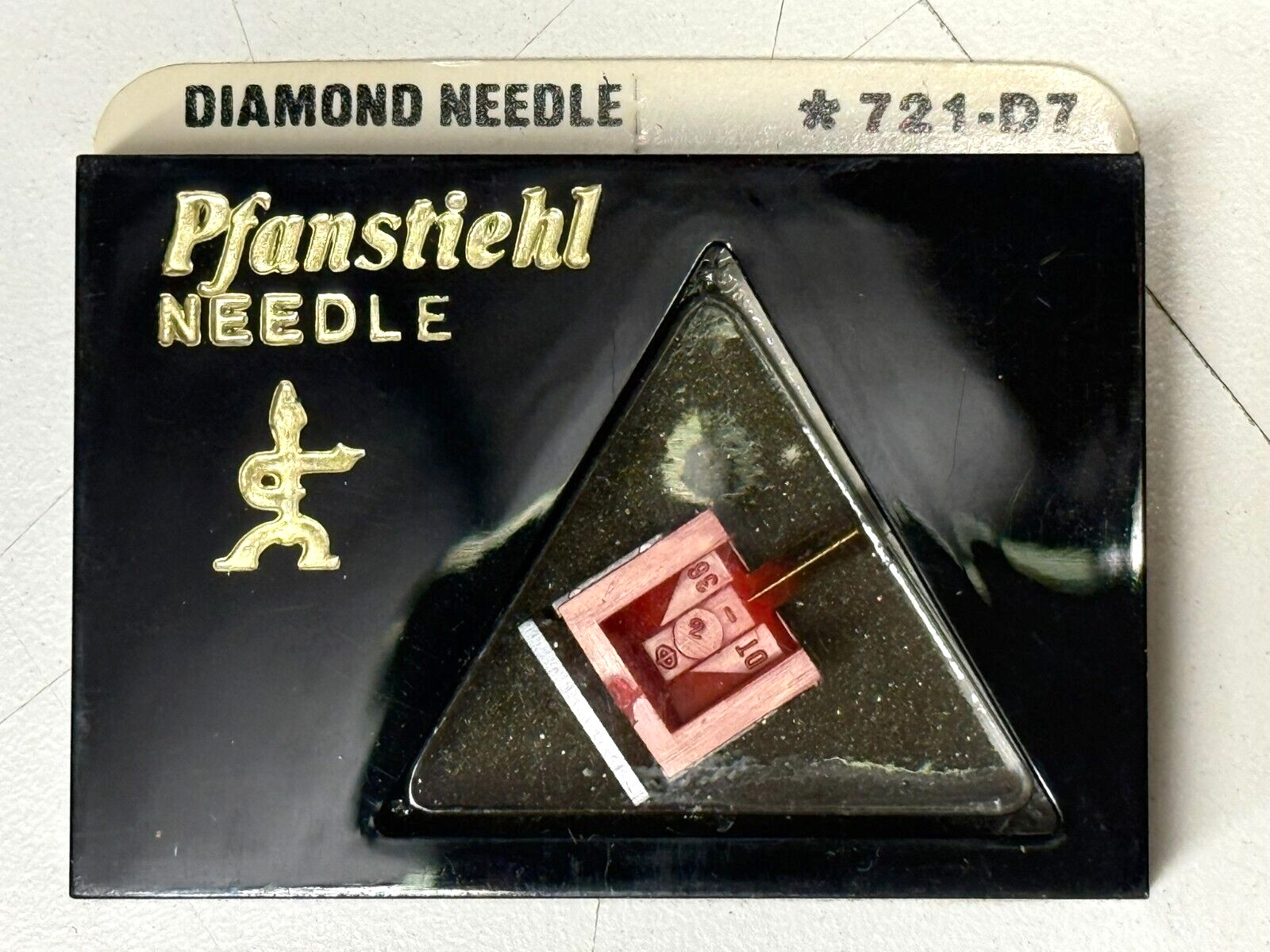 PFANSTIEHL ✱721-D7 DIAMOND NEEDLE NIB FOR VARIOUS VINTAGE CARTRIDGES STYLUS ONLY