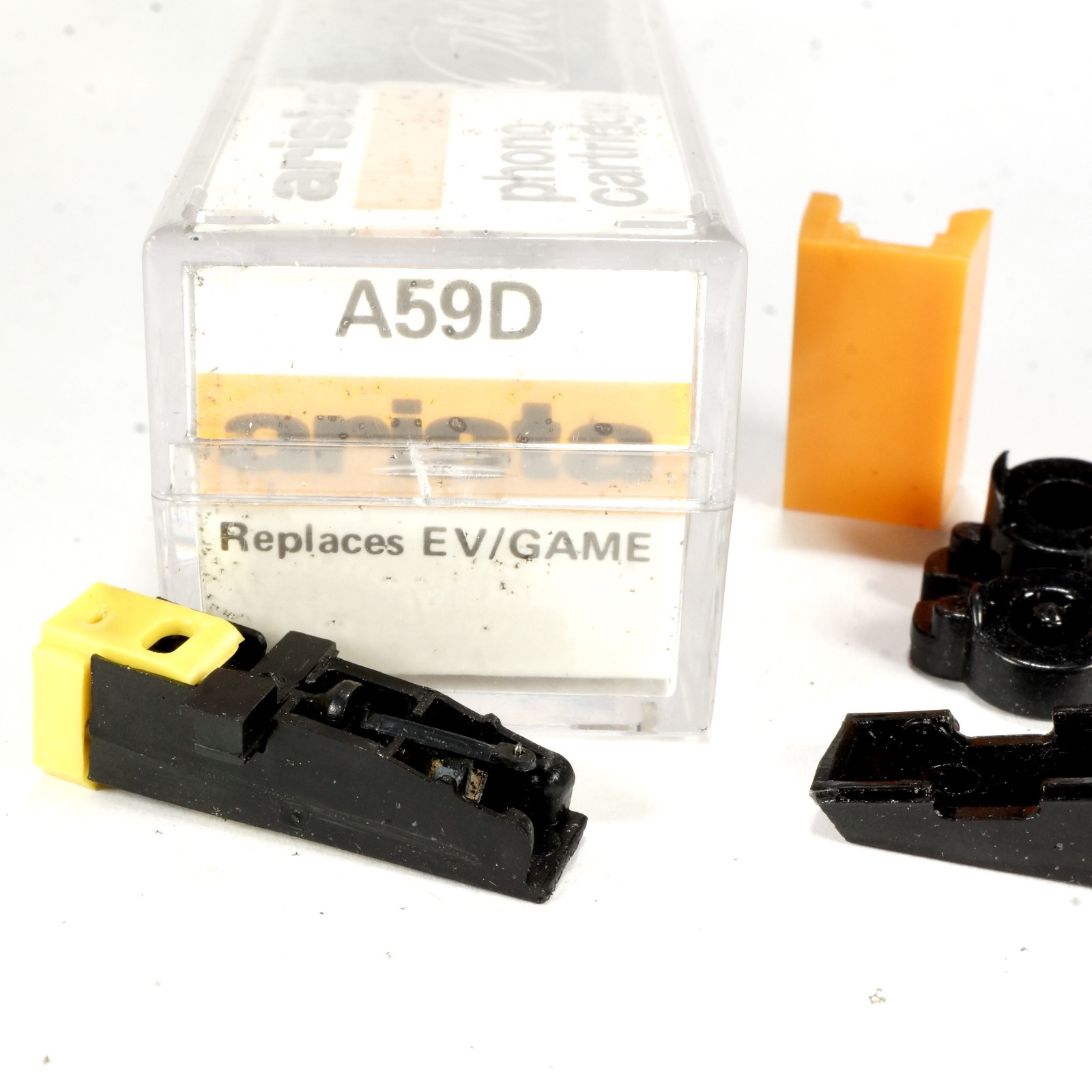 NOS Tested ARISTA A59D Cartridge Tetrad Yellow Socket Universal N8-37