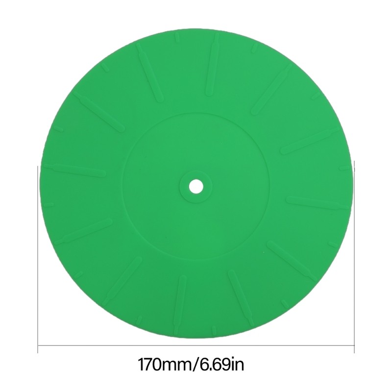 Silicone Turntables Mats for LPs Records Players Vinyls Records Player Pad