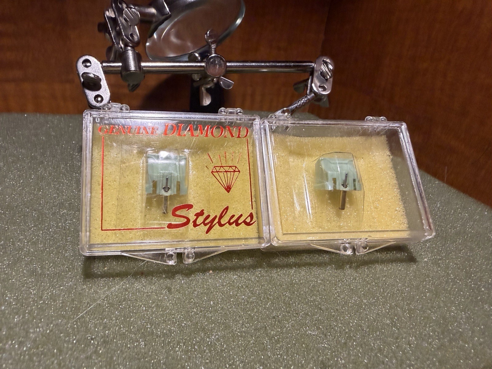 Pair Of Stylus Pfanstiehl 697 Sharp STY751 STY752 STY108 also fits Sony ND-108G