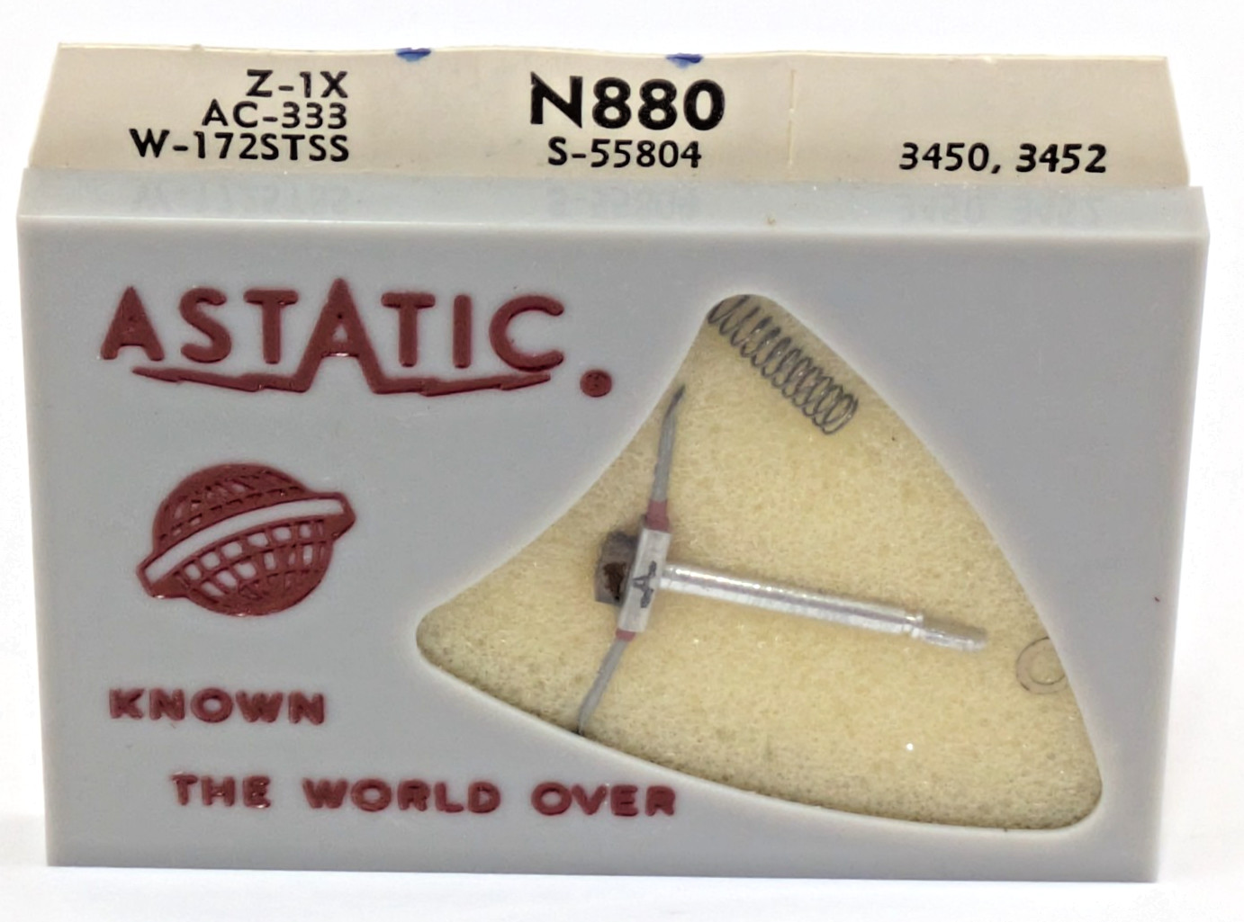 Astatic N880 S-55804 Needle Record Player Stylus Zenith 78 LP Z-1X AC-333 3450