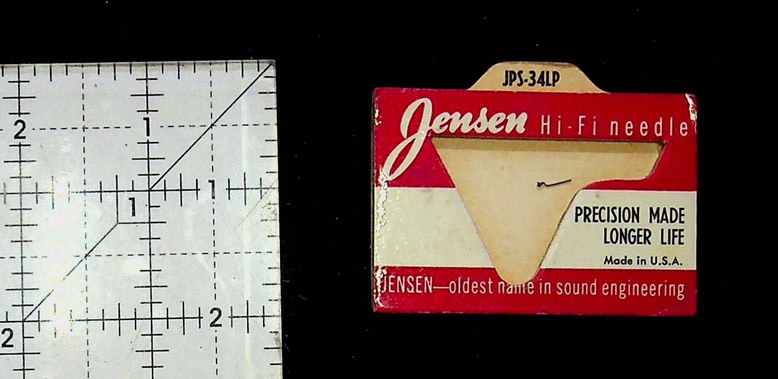 Jensen Hi-Fi Needle NOS Packaging JPS-34LP Vintage Made in USA