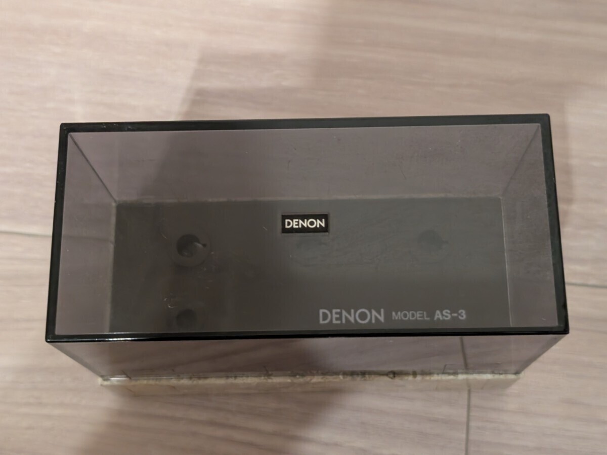 DENON AS-3 Headshell shell Cartridge Keeper Case Box Holder Good GP