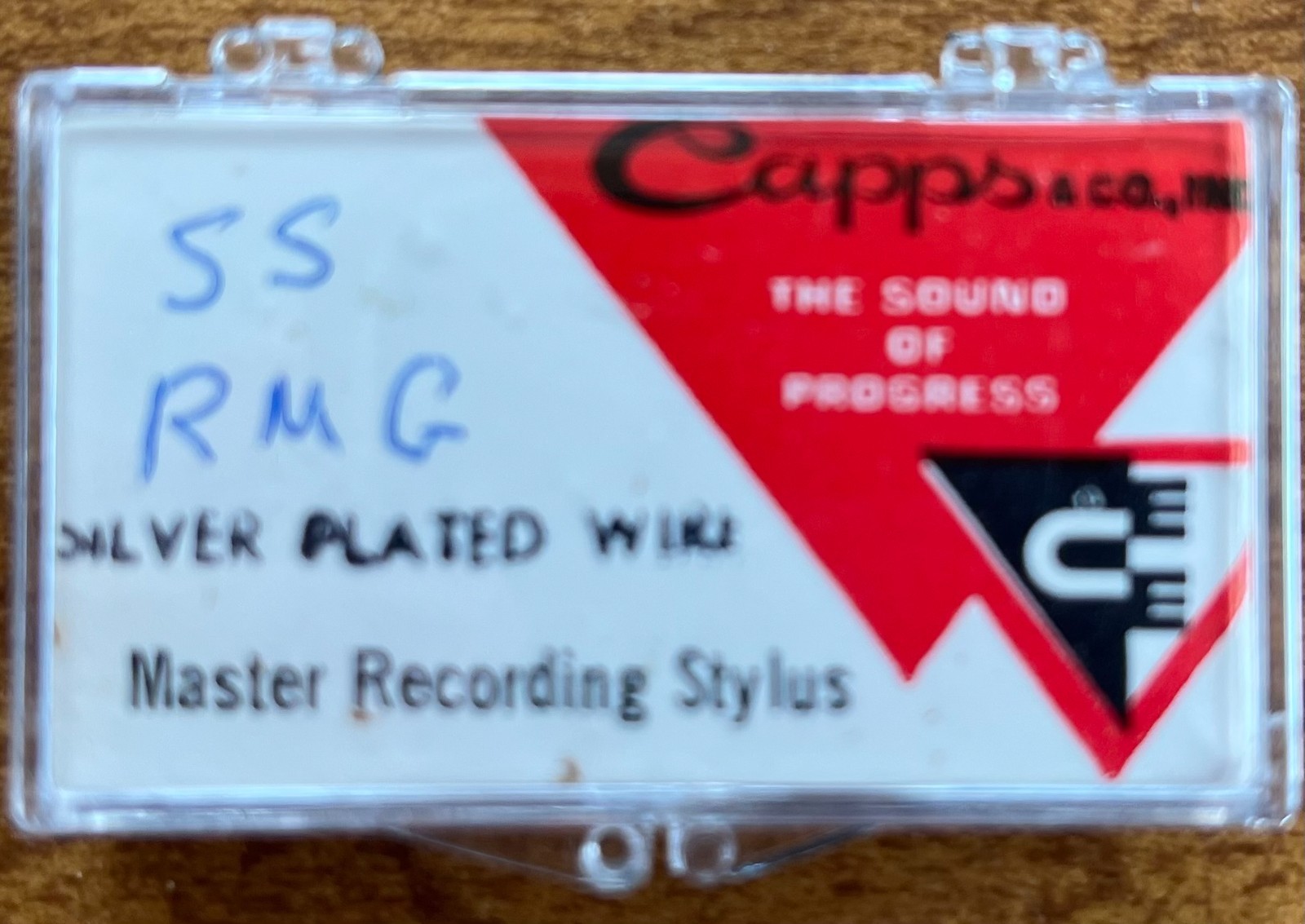 Capps Audiopoint SS RMG Silver Plated Master Recording Stylus