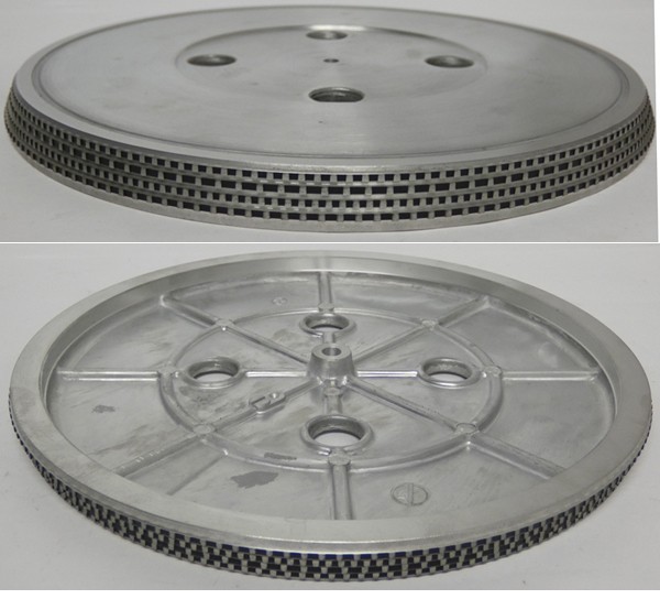 YAMAHA YP-D7 Turntable Platter 1.6kg Genuine Replacement Part Made in Japan