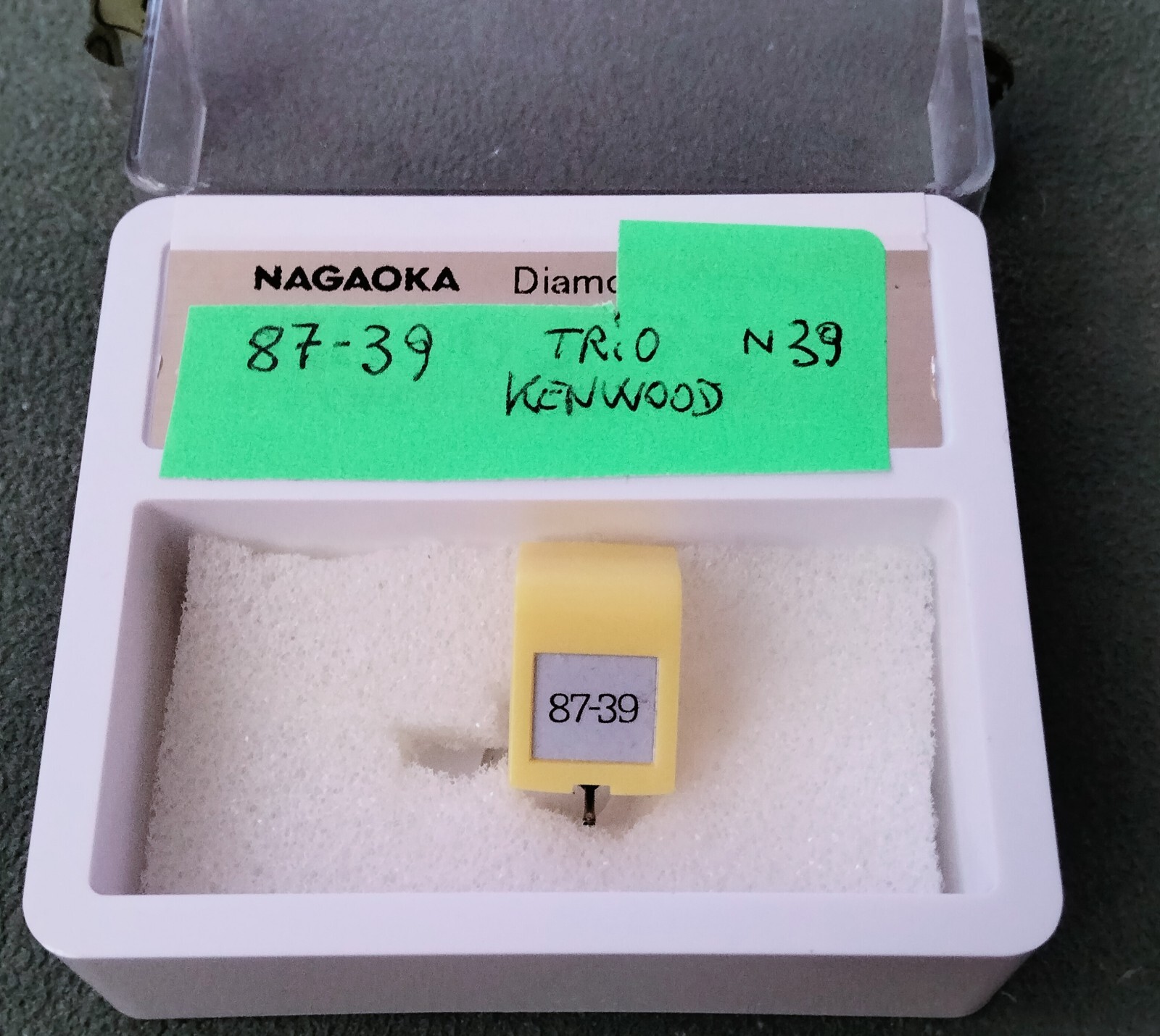 Kenwood N39 Trio Tip New, Nagaoka Elliptical Replica