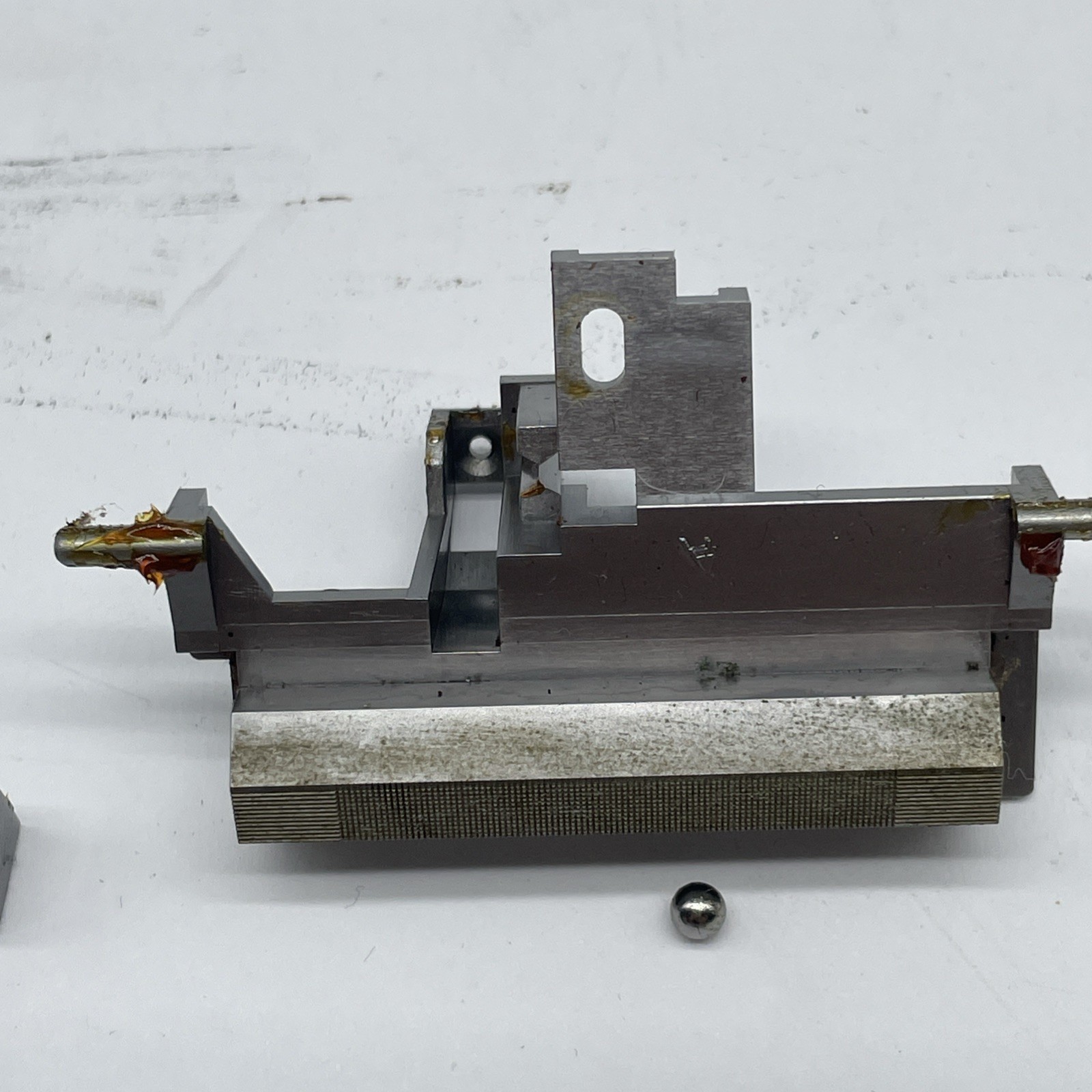Switches Sliders Buttons For Technics SL-B210 Turntable Silver Plastic