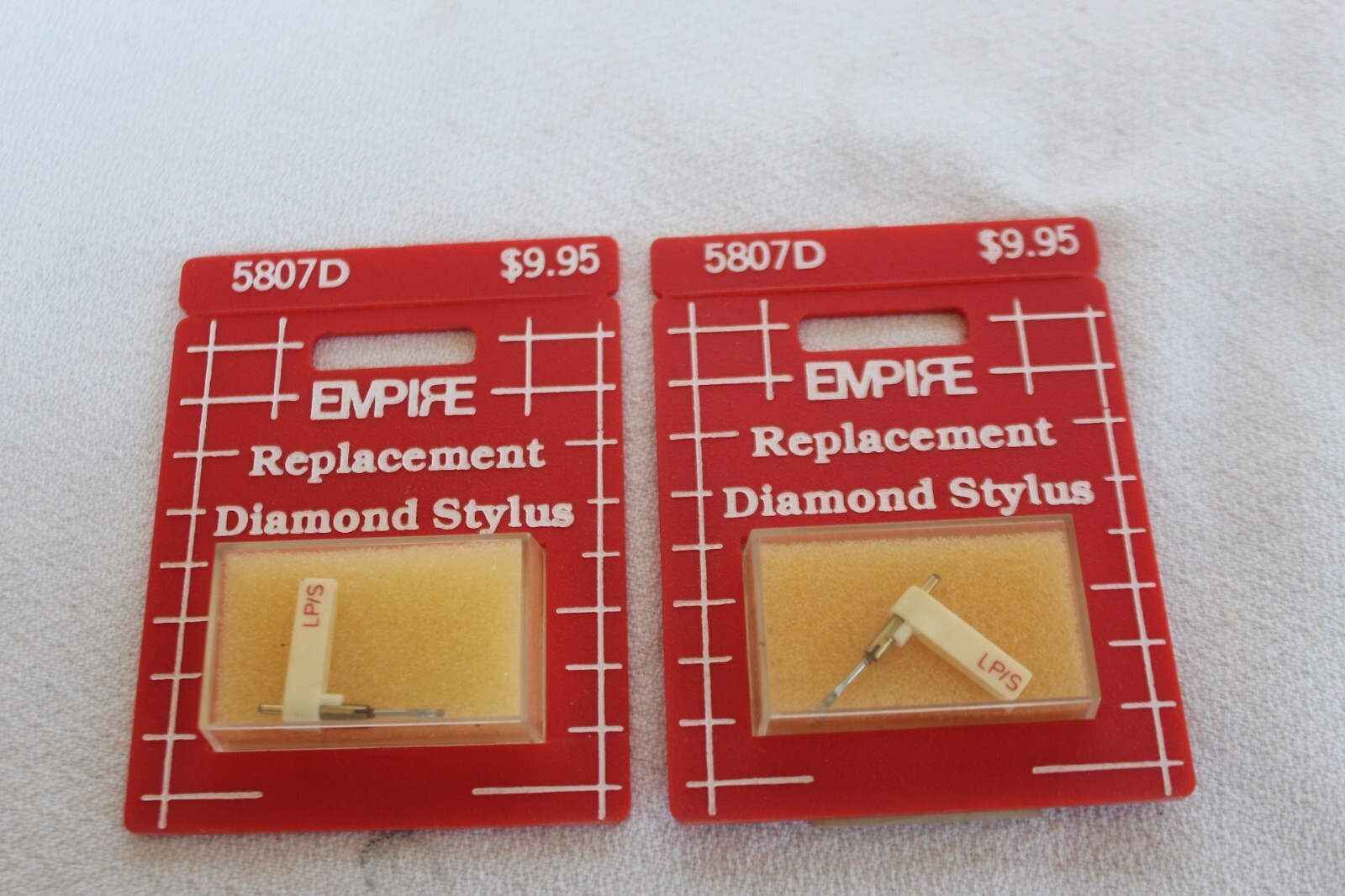 2 LOT EMPIRE 5807D EMPIRE STYLUS ELAC KST-106 PE-186 DWSN-106 2655 330DS73 564SD