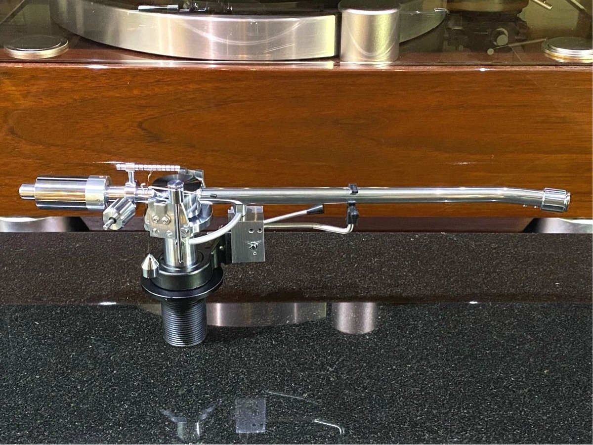 SAEC WE-308L Long Tonearm with Cable Double Knife Edge Used Audio Parts