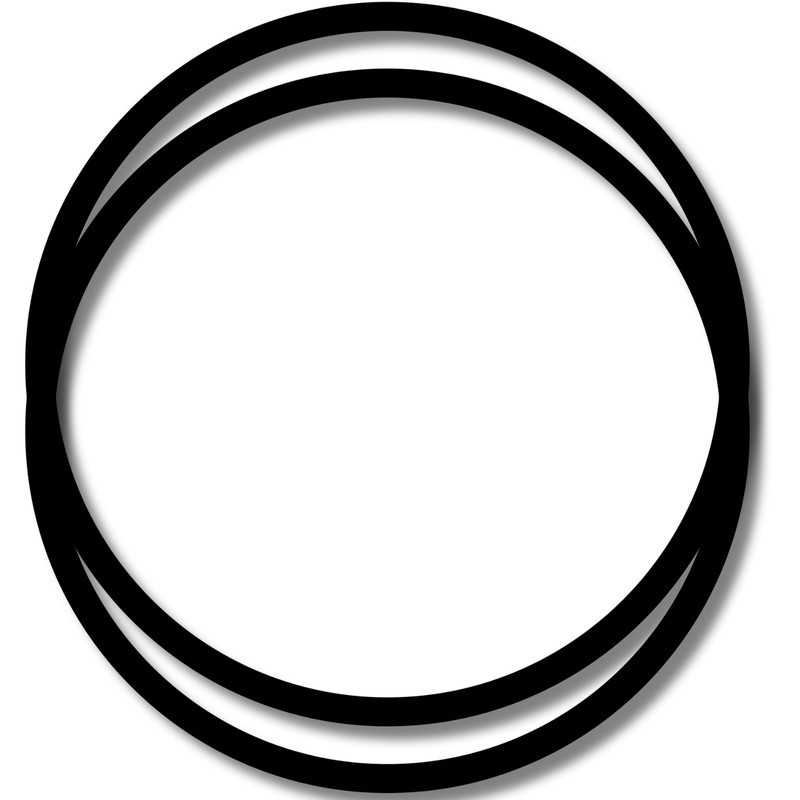 10.7 Inch Small Flat Drive Replacement Belt for PIONEER CT-F505 CT-F600 CT-F605