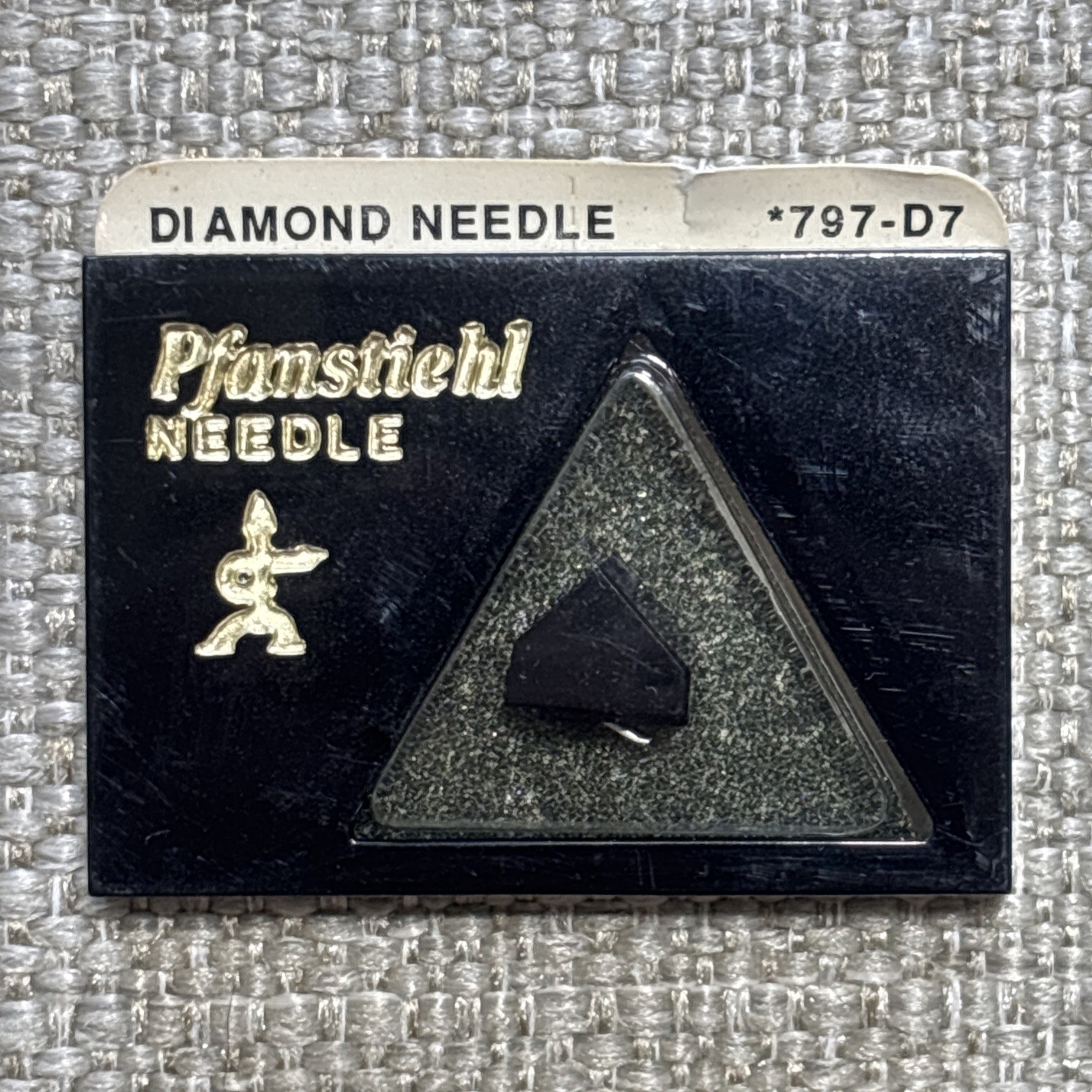 Pfanstiehl 797-D7 Diamond Stylus/Needle Replaces KENWOOD N-50 N-51 For V-50 NOS
