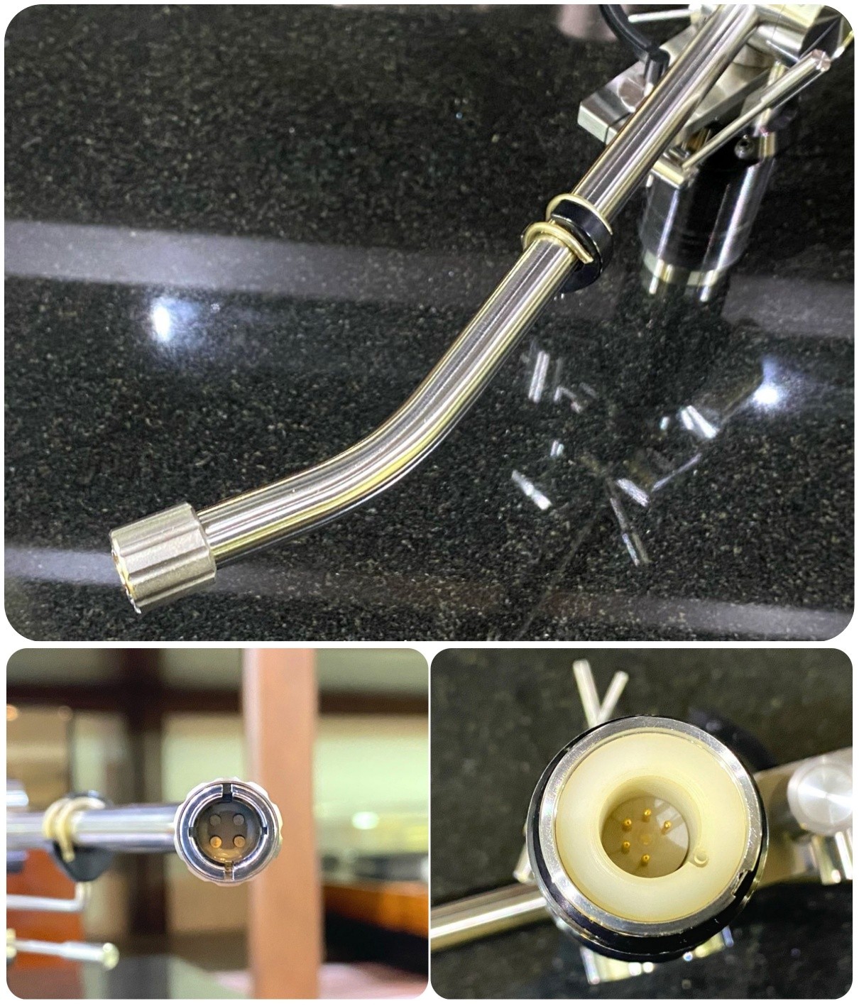 DDP Fidelity Research FR-64S Stainless Tonearm Phono Cable Template Ex5+ JP