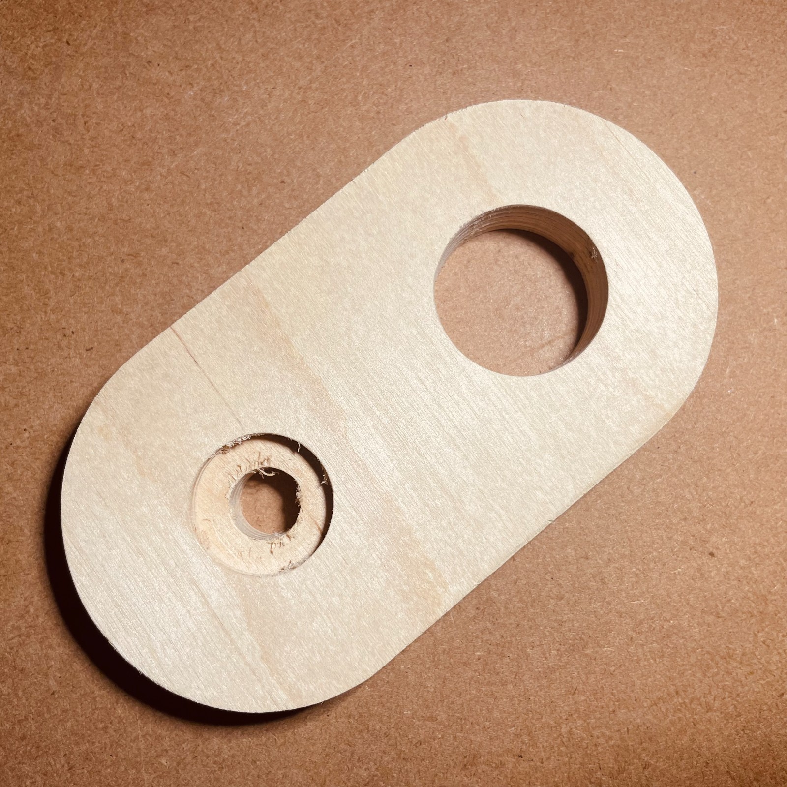 9-inch tonearm board made of birch plywood for fr 64/64s 54