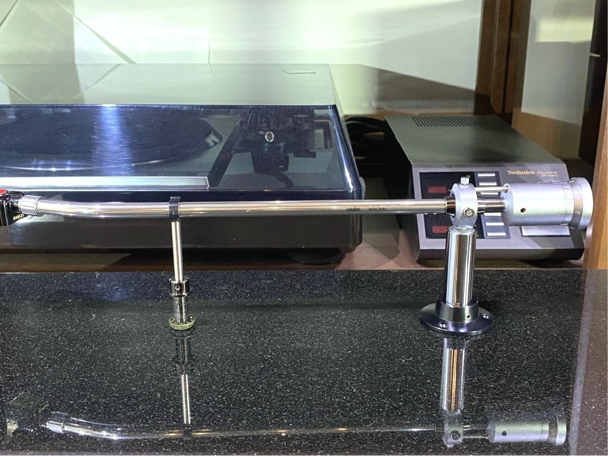 ORTOFON RMA309I TONE ARM WITH LONG REST AND PHONO CABLE TURNTABLE PARTS