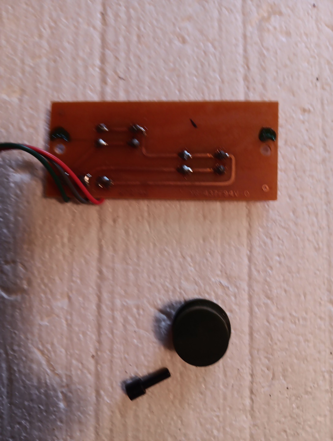 Luxman PD 277 Auto Stop Cut Control Board With Knob S