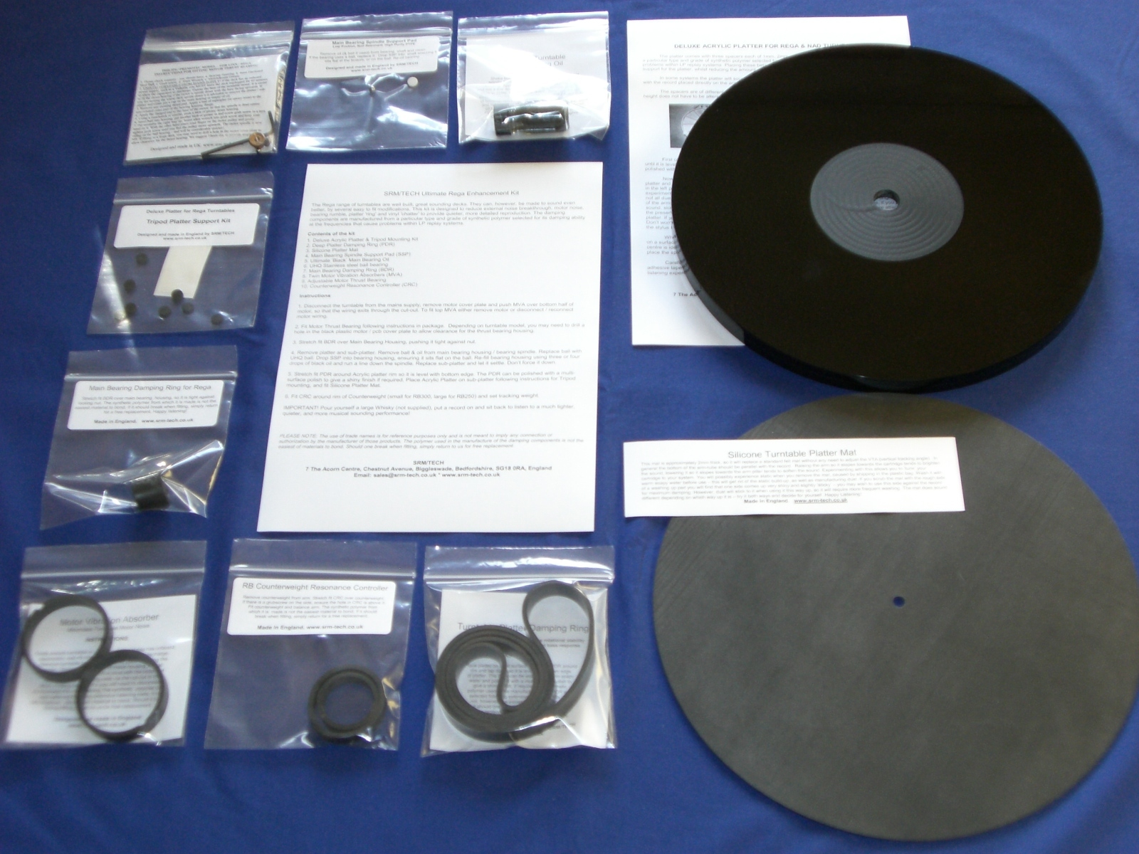 SRM TECH ULTIMATE REGA ENHANCEMENT KIT – HEARING IS BELIEVING – HI FI WORLD MAG