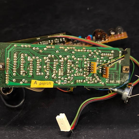 Braun PDS 550 Turntable Electronic Circuit Board – Working