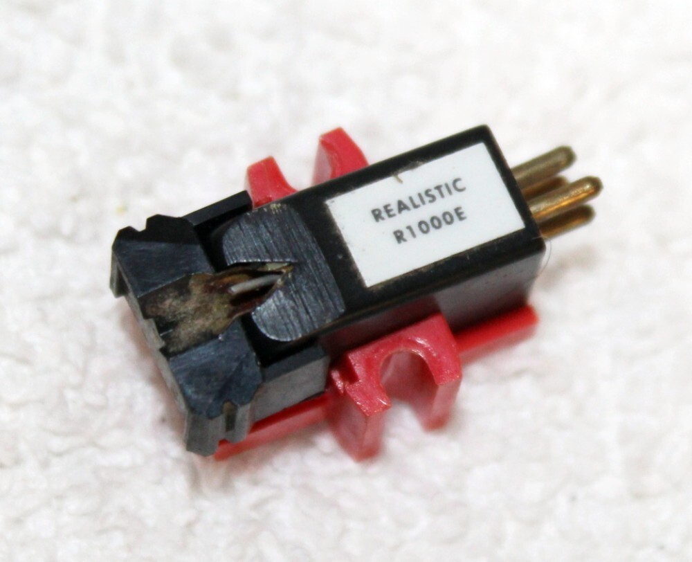 Realistic R1000E Turntable Phono Cartridge ~ Tests Good ~ No Stylus