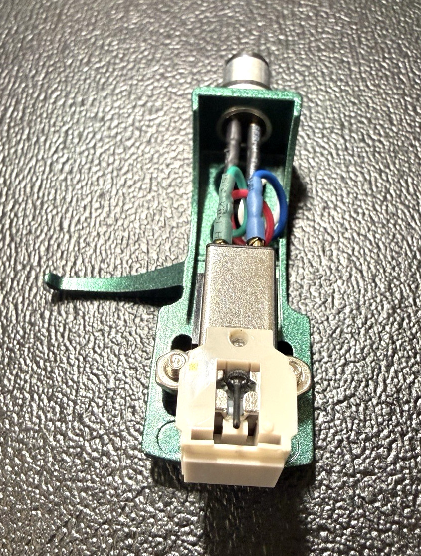 NEW SME HEADSHELL KIT for TECHNICS & MORE! GREEN & GOLD + BONUS STYLUS & MORE!!